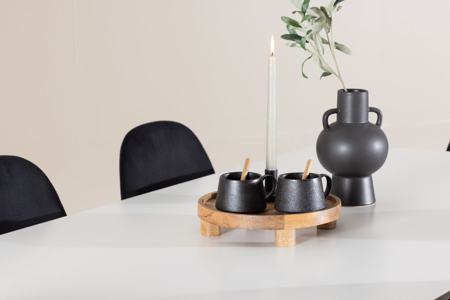 Silar Matbord med Polar Stolarna – MDF