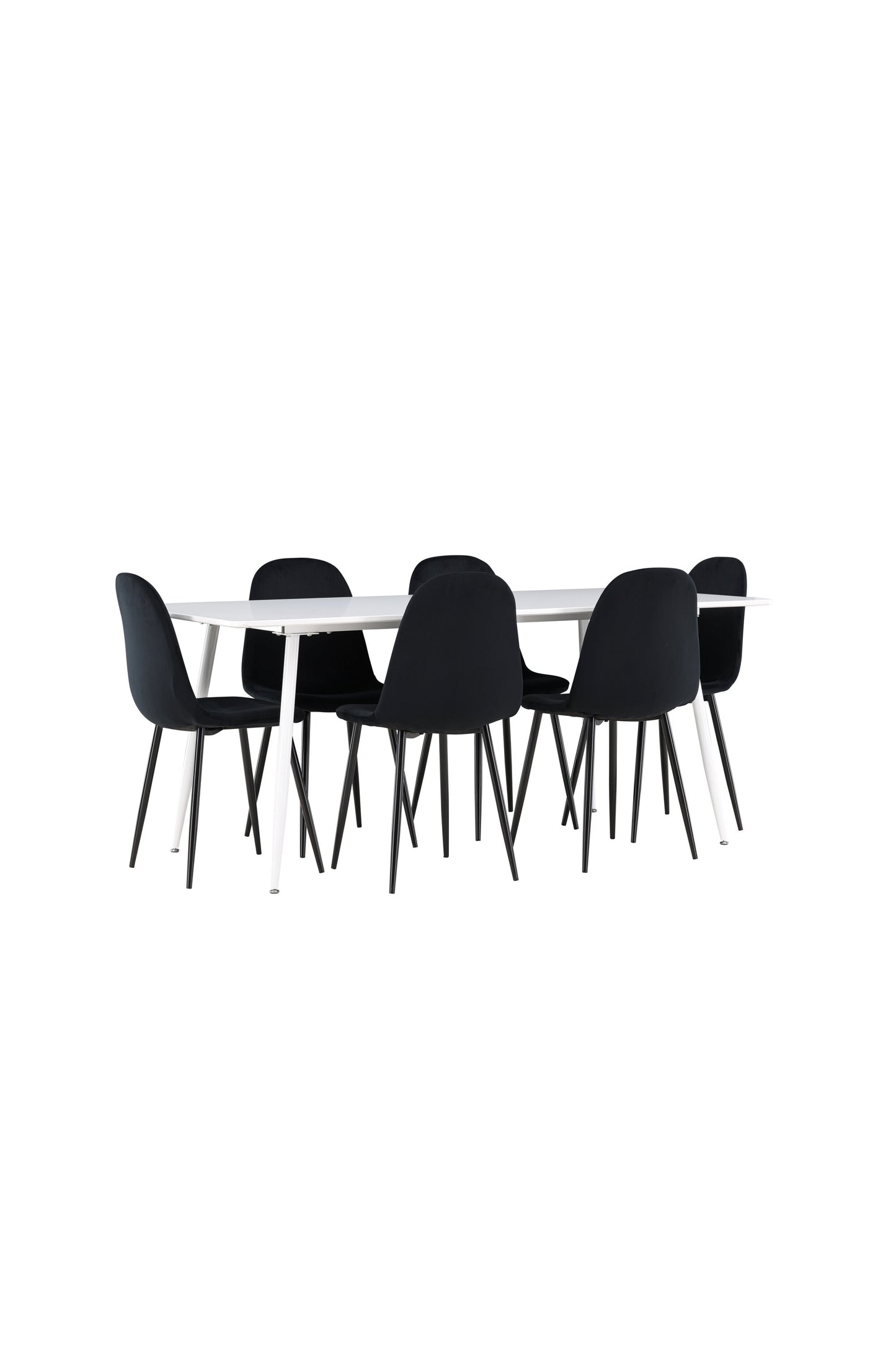Silar Matbord med Polar Stolarna – MDF