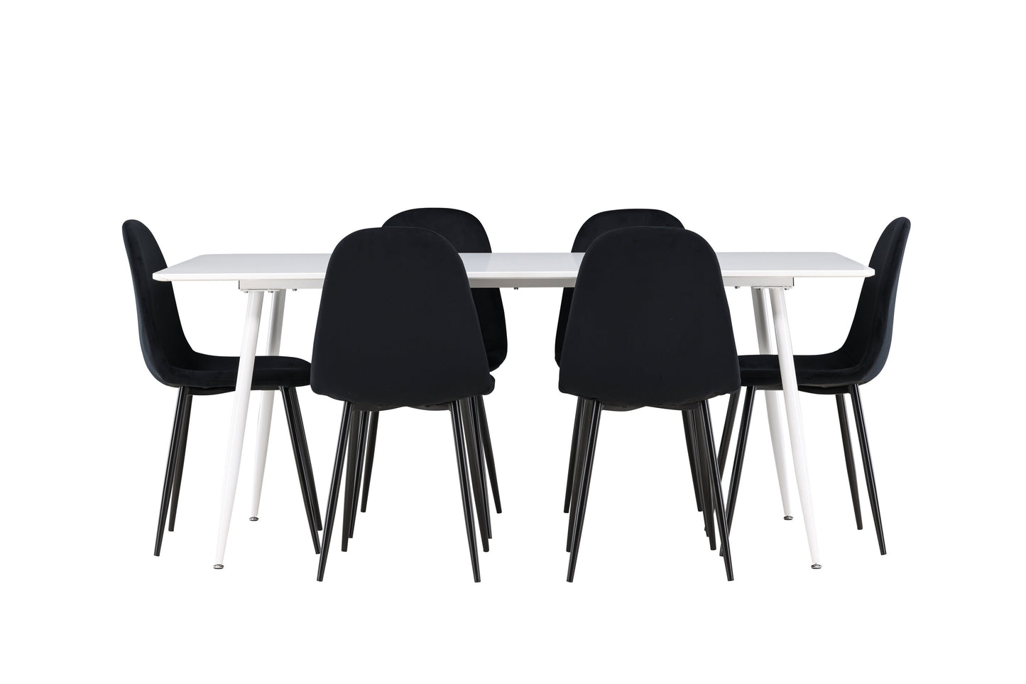 Silar Matbord med Polar Stolarna – MDF