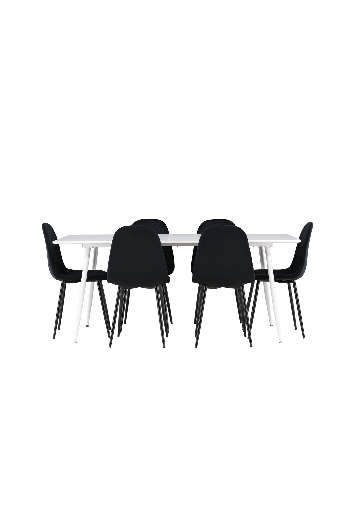 Silar Matbord med Polar Stolarna – MDF