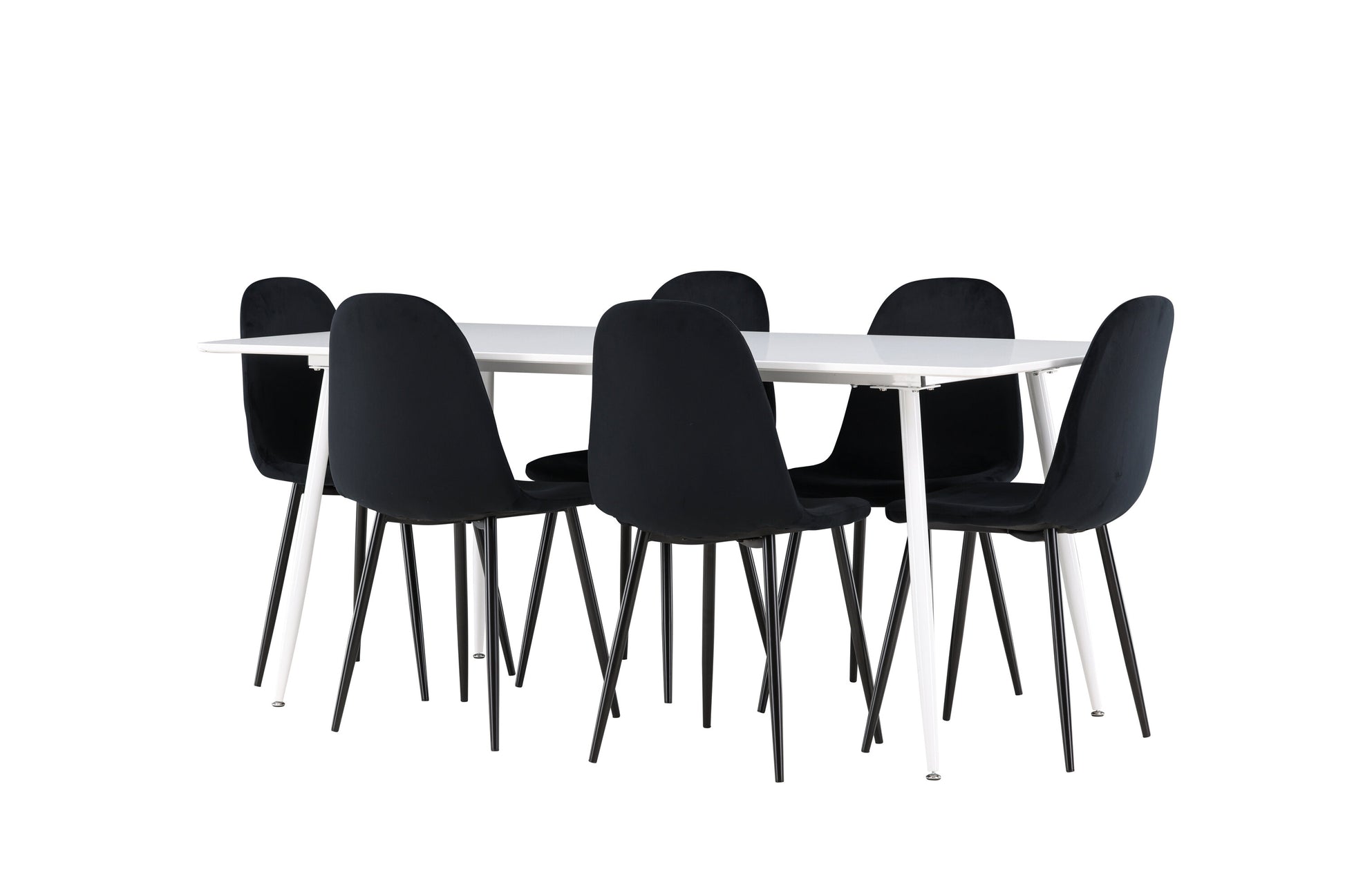 Silar Matbord med Polar Stolarna – MDF