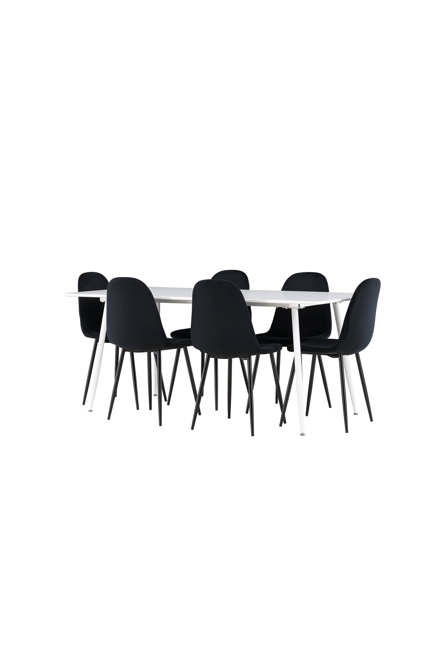 Silar Matbord med Polar Stolarna – MDF
