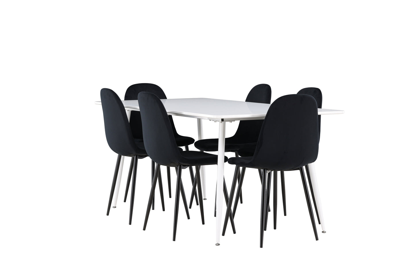 Silar Matbord med Polar Stolarna – MDF
