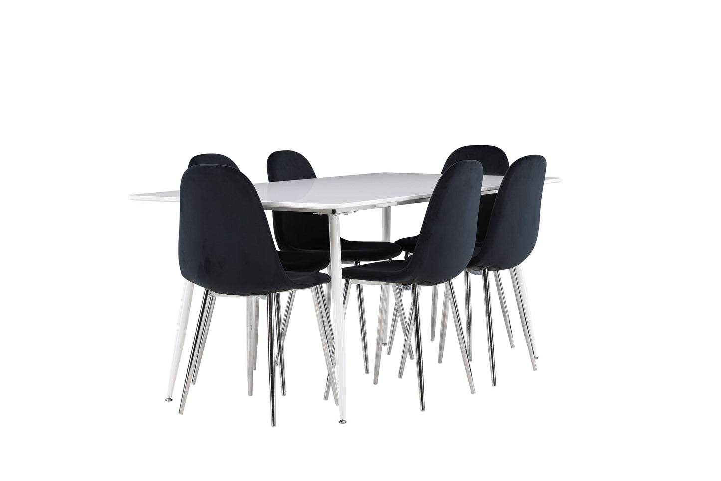 Silar Matbord med Polar Stolarna – MDF
