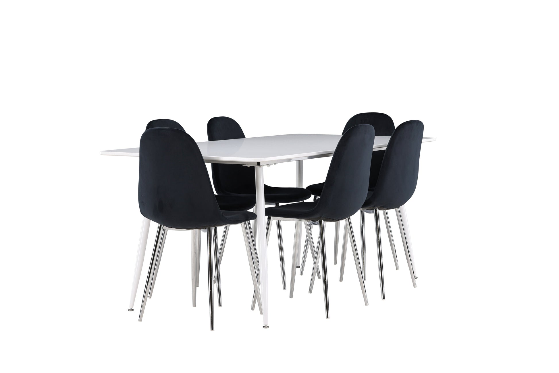 Silar Matbord med Polar Stolarna – MDF