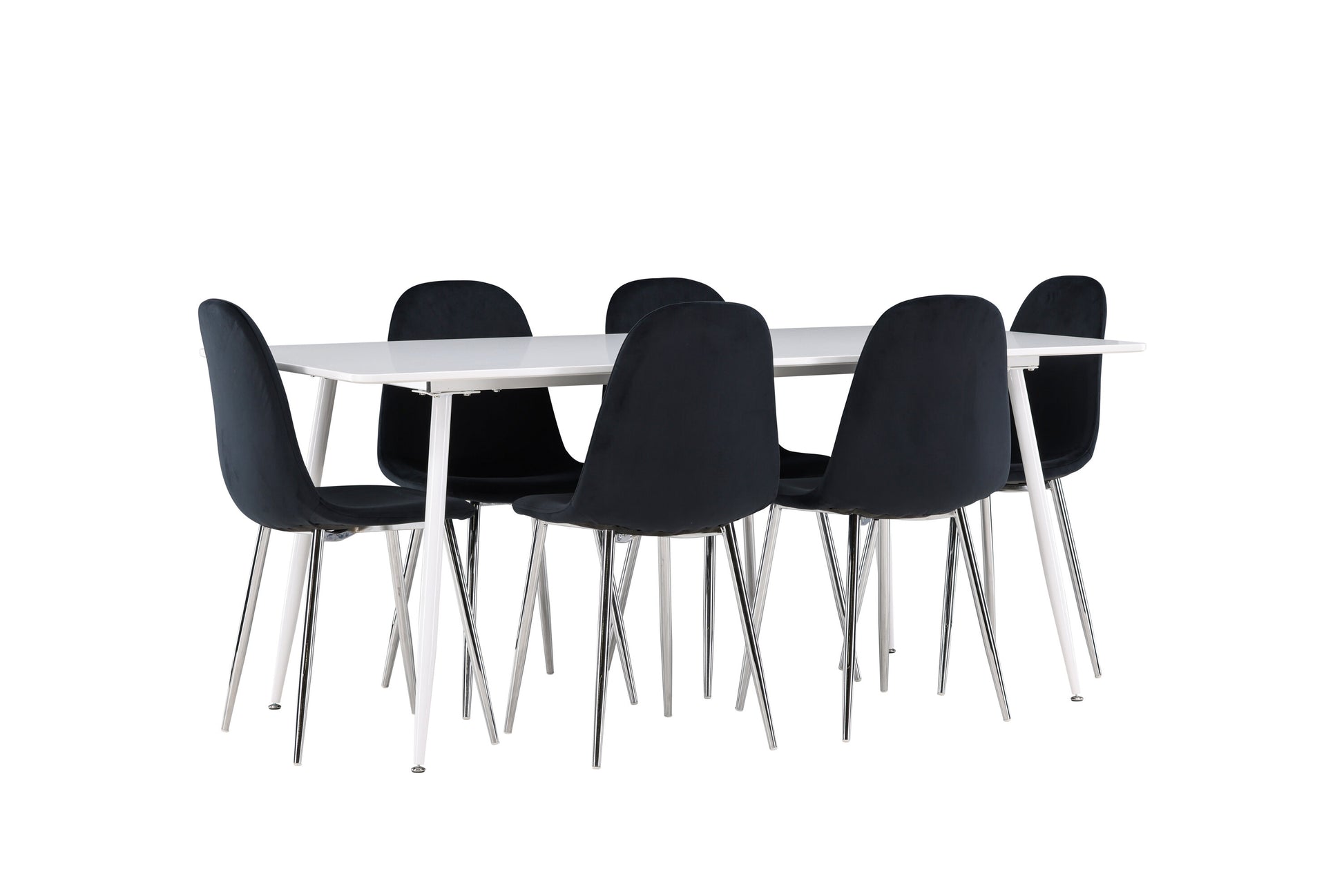 Silar Matbord med Polar Stolarna – MDF