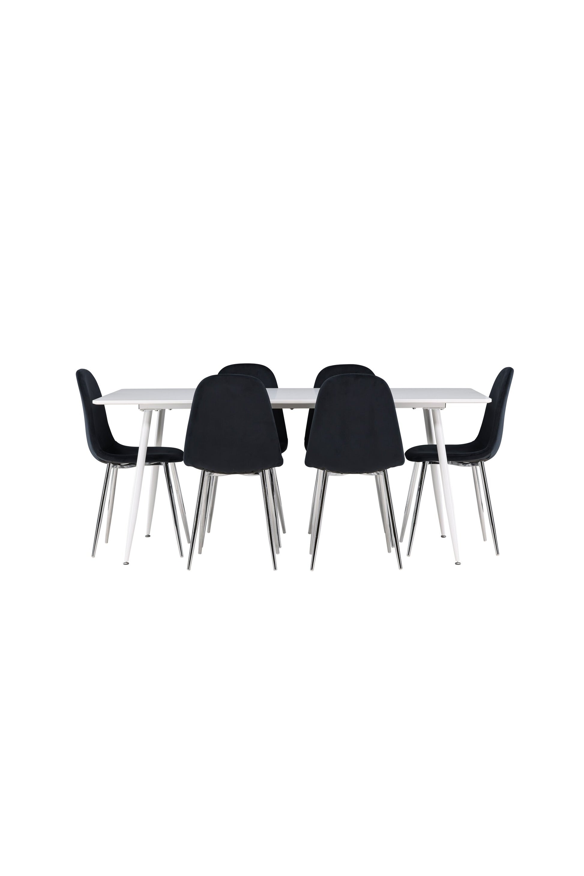 Silar Matbord med Polar Stolarna – MDF