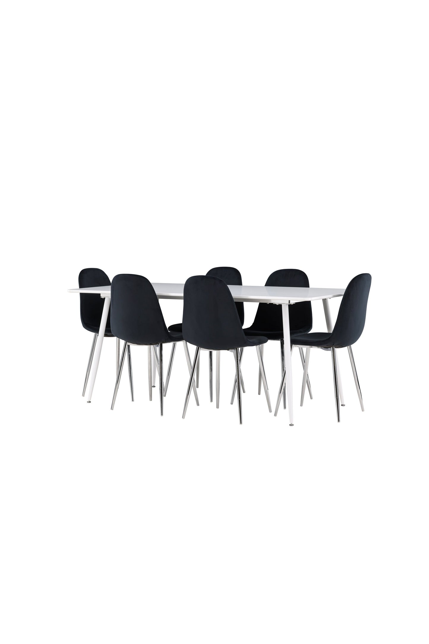 Silar Matbord med Polar Stolarna – MDF