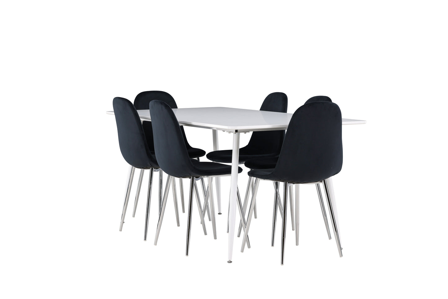 Silar Matbord med Polar Stolarna – MDF