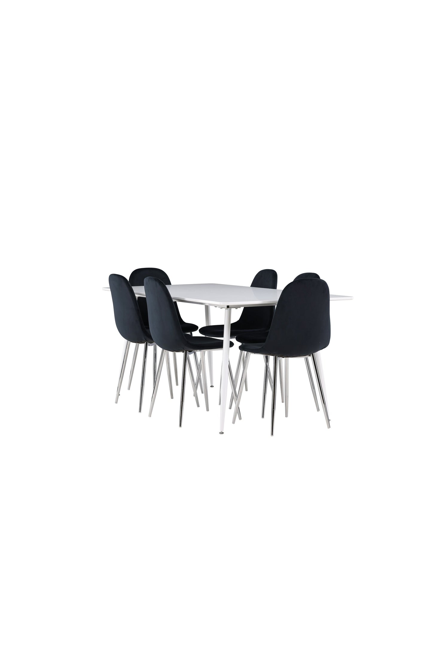 Silar Matbord med Polar Stolarna – MDF