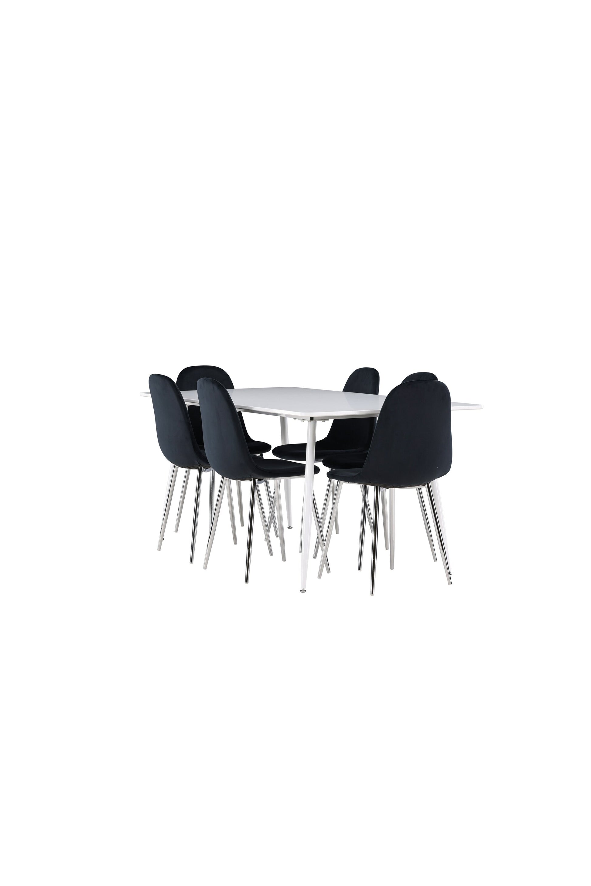 Silar Matbord med Polar Stolarna – MDF