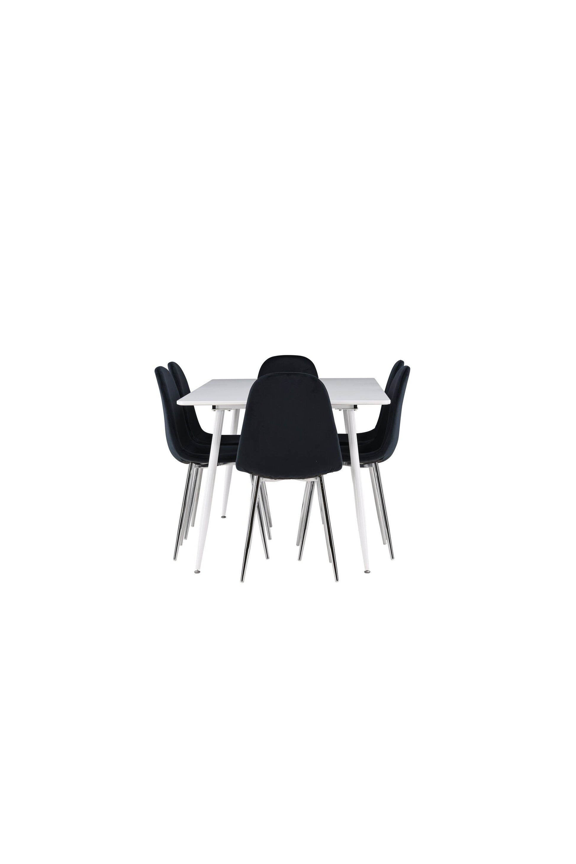 Silar Matbord med Polar Stolarna – MDF
