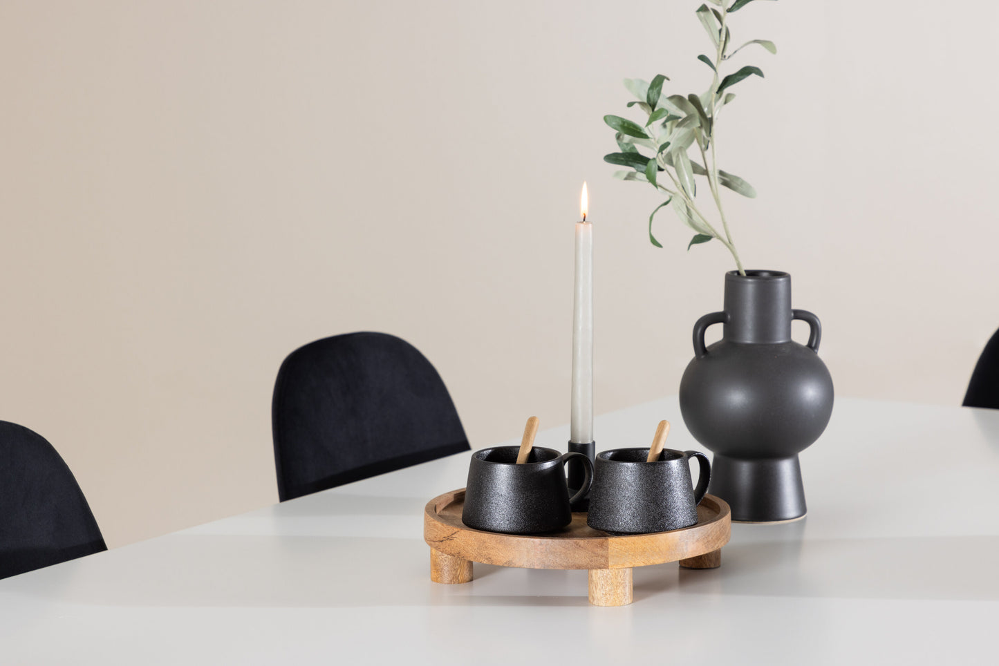 Silar Matbord med Polar Stolarna – MDF