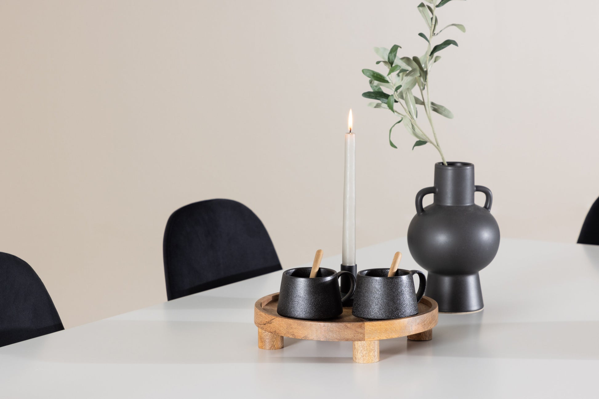 Silar Matbord med Polar Stolarna – MDF