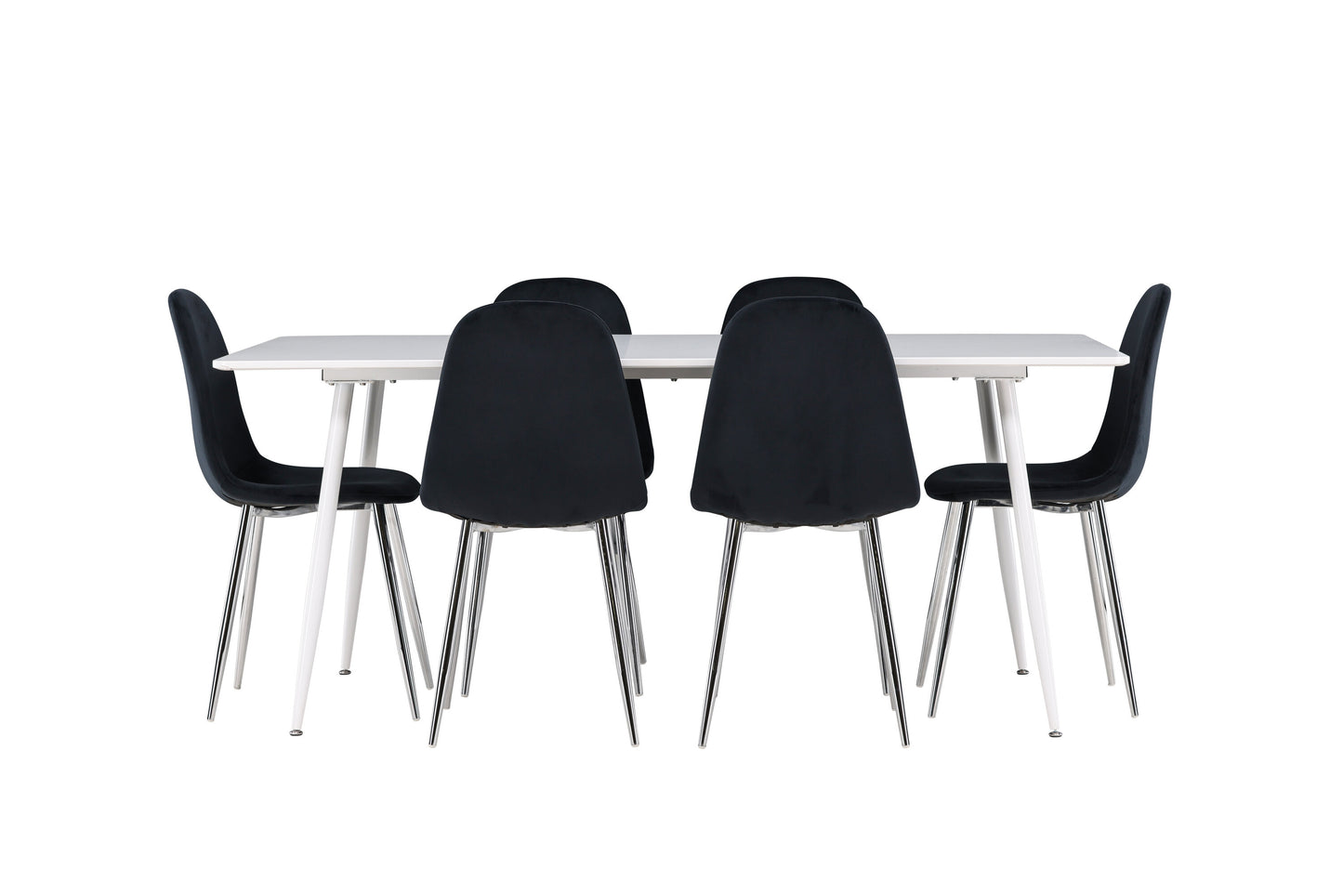 Silar Matbord med Polar Stolarna – MDF