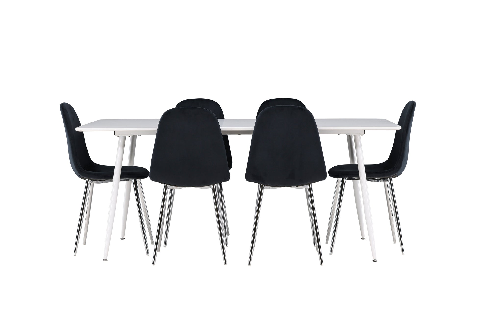 Silar Matbord med Polar Stolarna – MDF