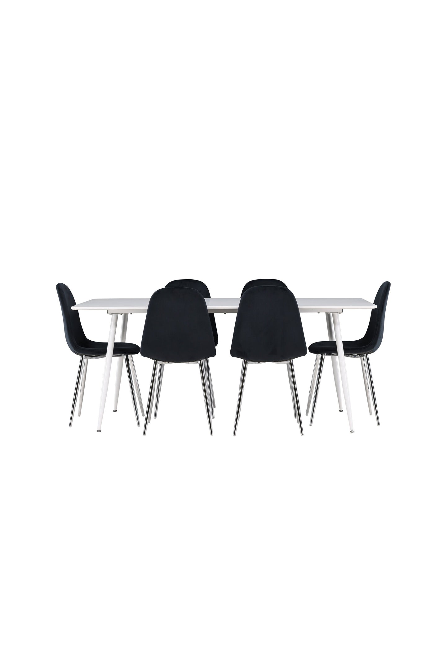 Silar Matbord med Polar Stolarna – MDF