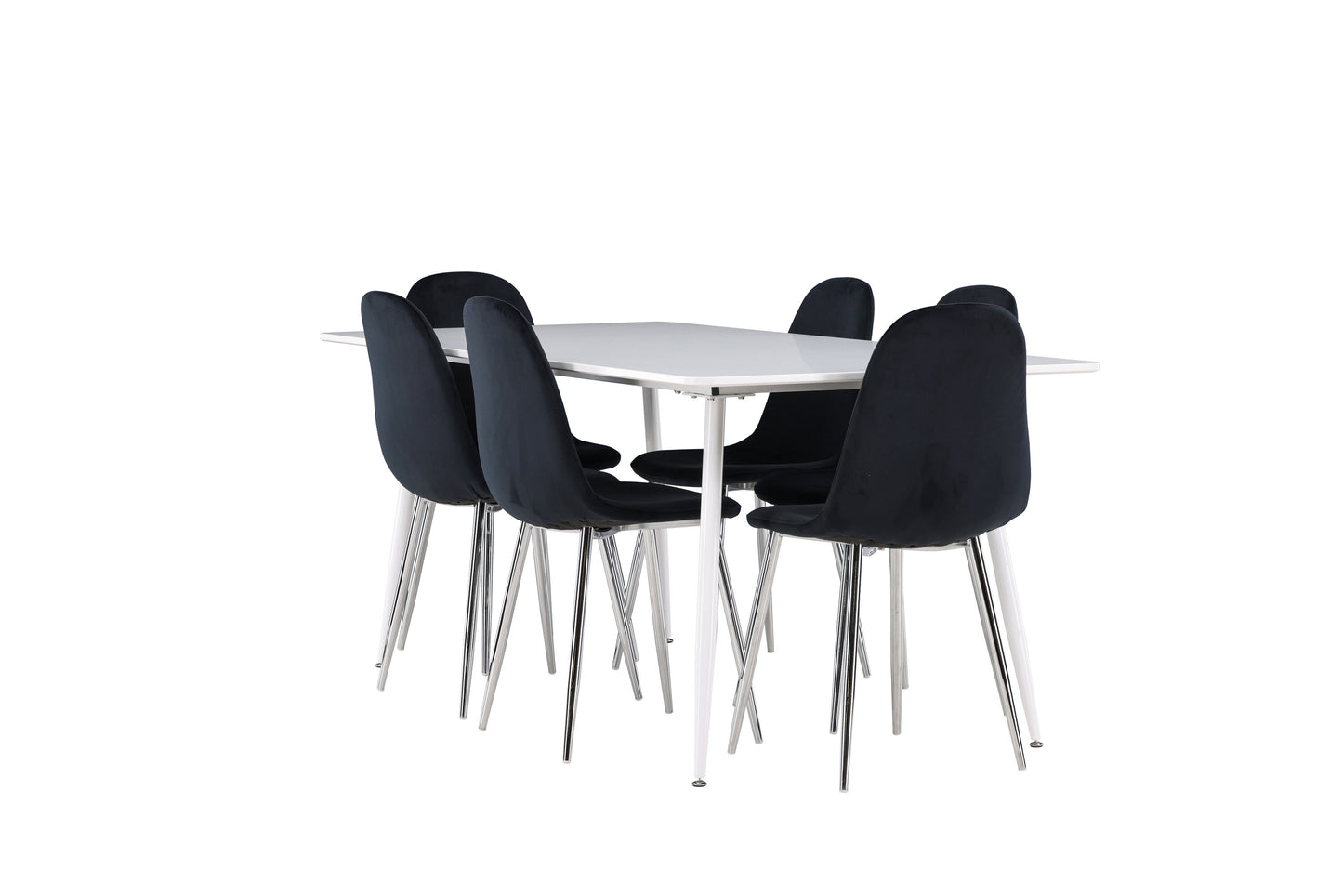 Silar Matbord med Polar Stolarna – MDF