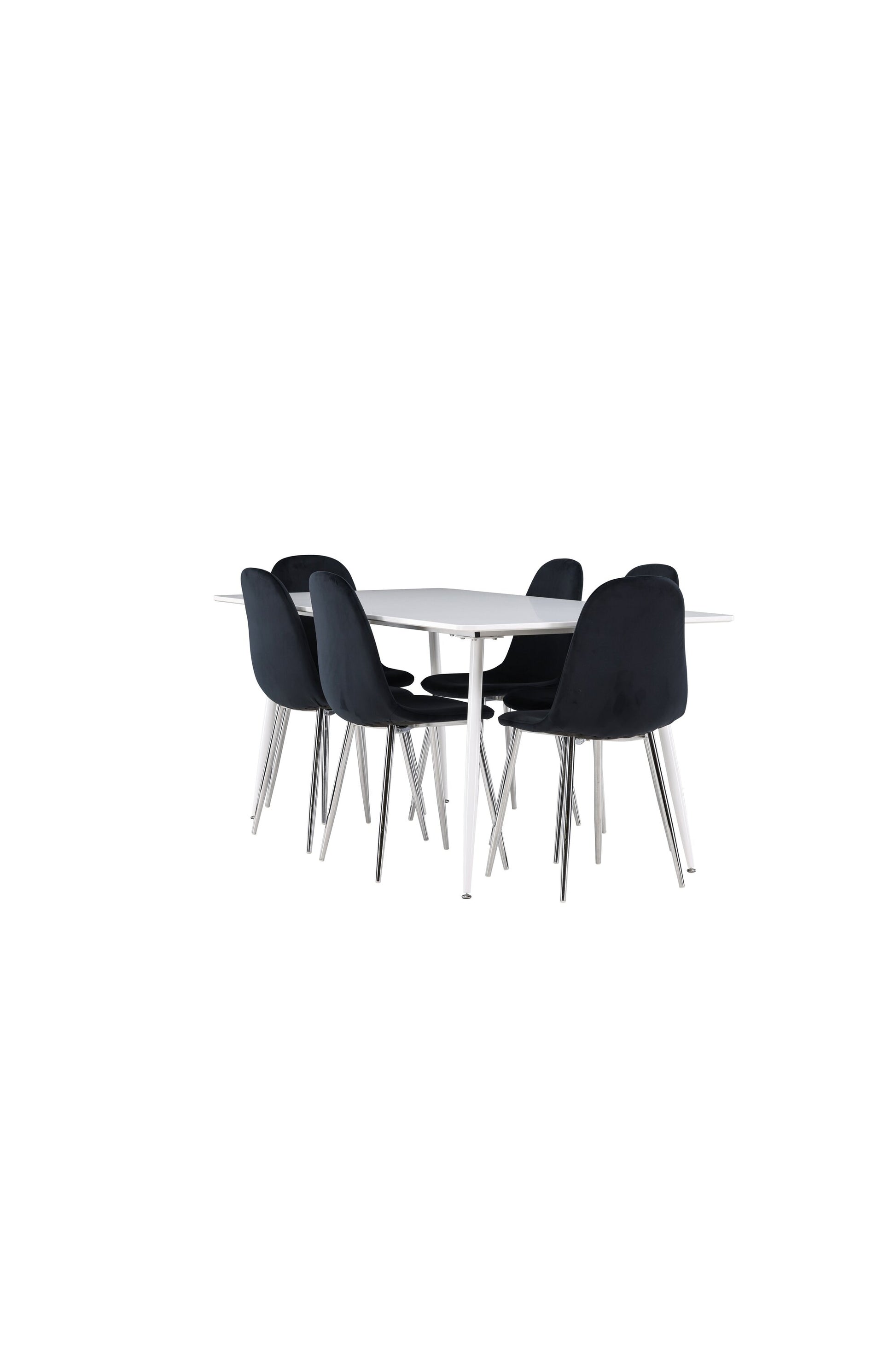 Silar Matbord med Polar Stolarna – MDF