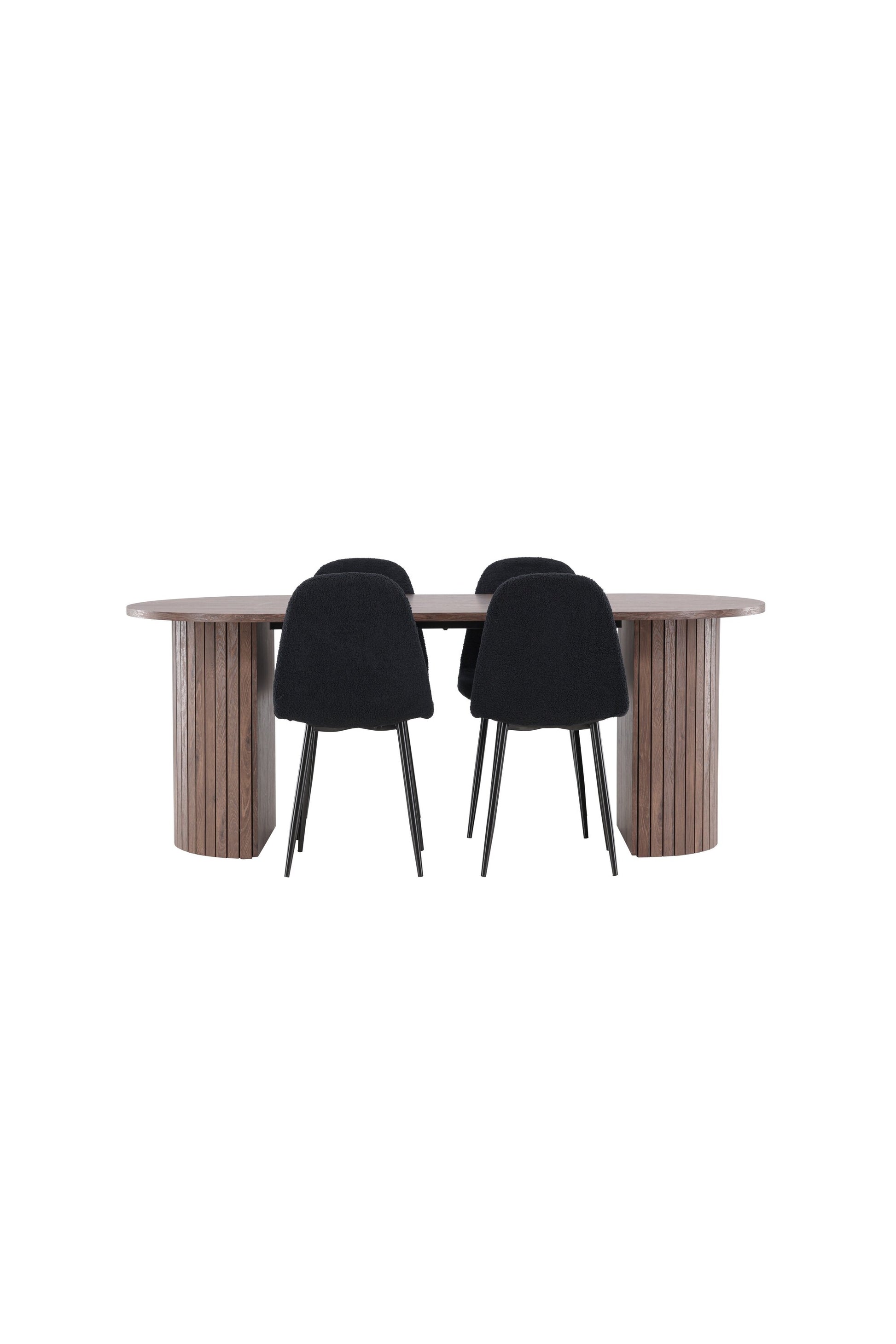 Härön Matbord med Polar Stolarna – MDF