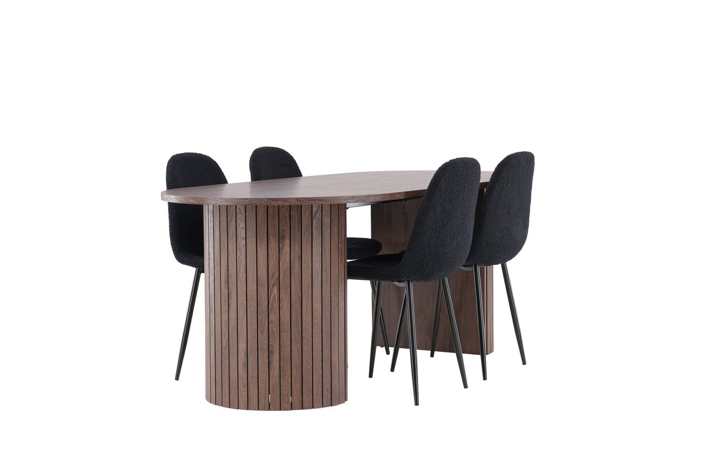 Härön Matbord med Polar Stolarna – MDF