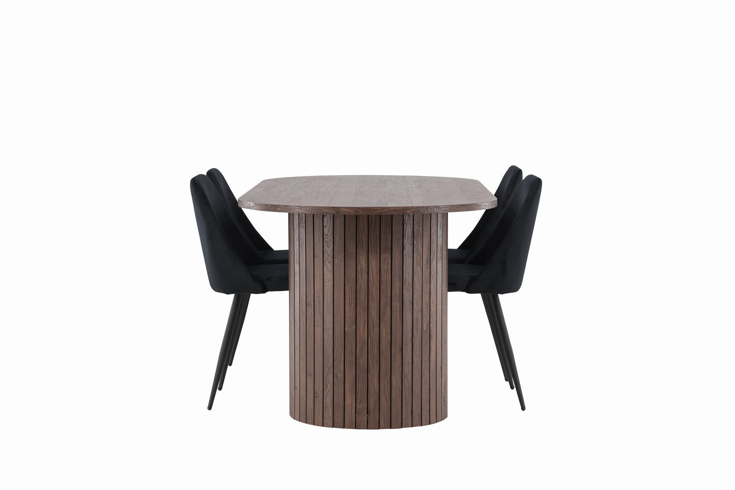 Härön Matbord med Night Stolarna – MDF