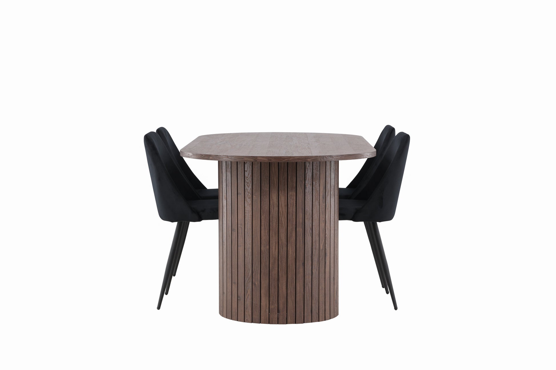 Härön Matbord med Night Stolarna – MDF