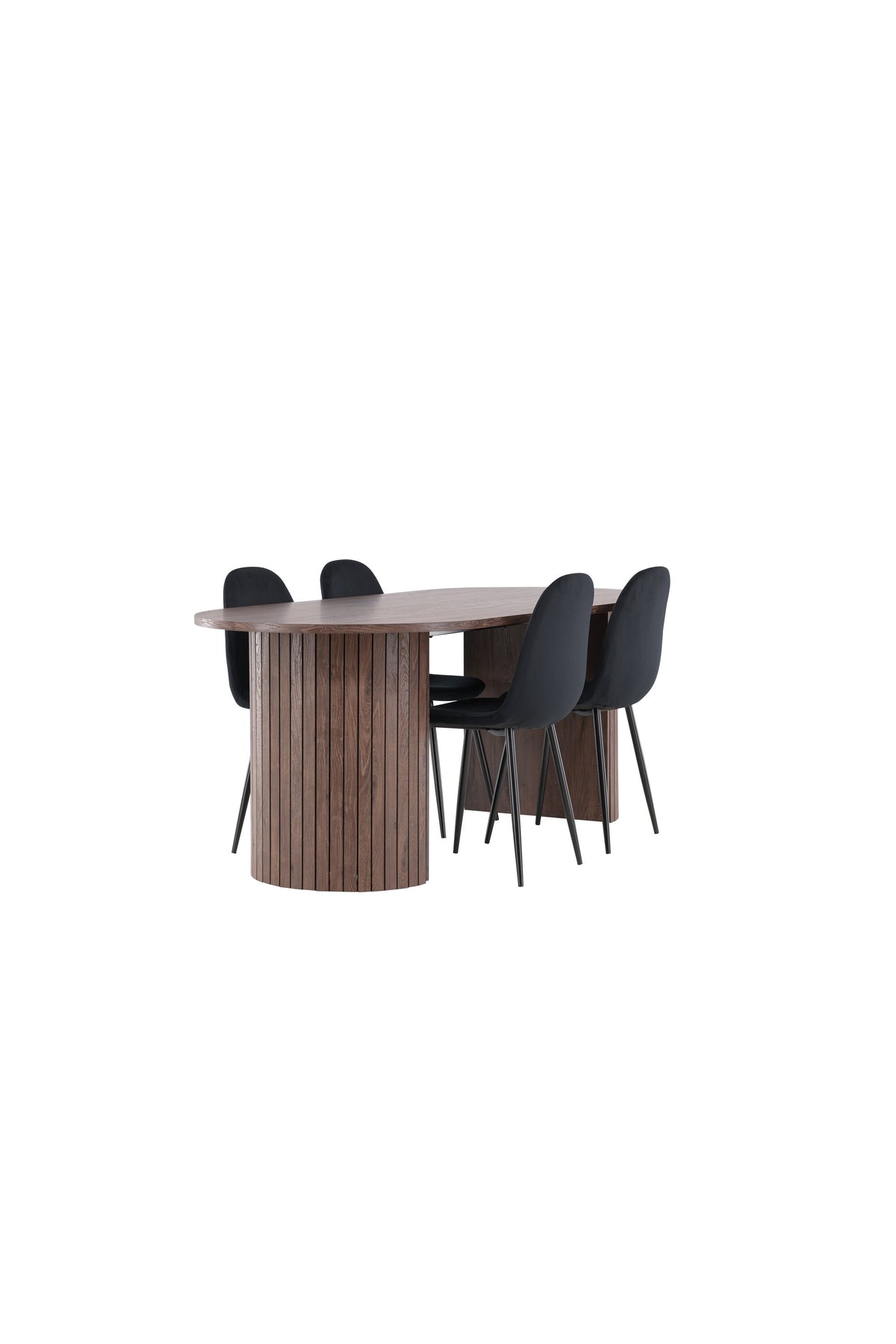 Härön Matbord med Polar Stolarna – MDF