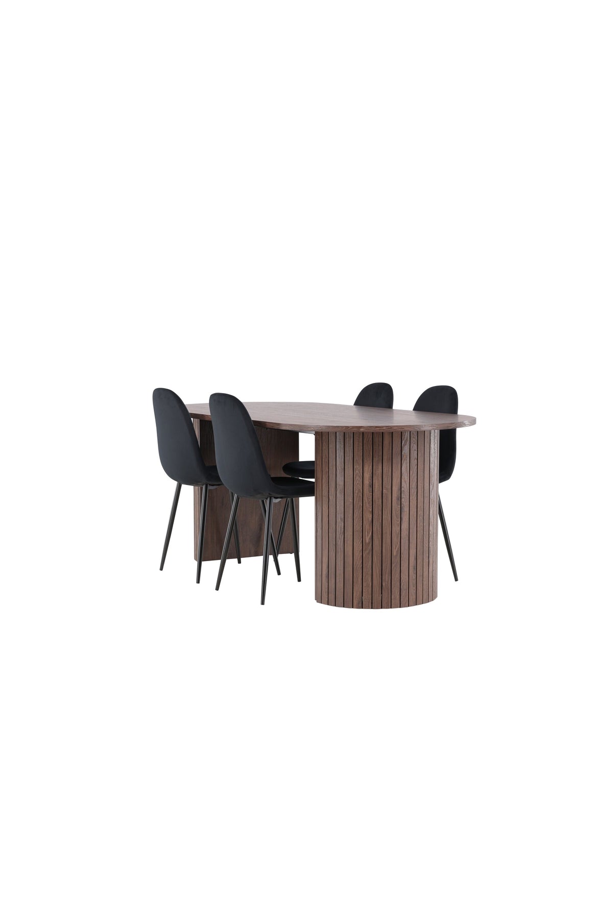 Härön Matbord med Polar Stolarna – MDF