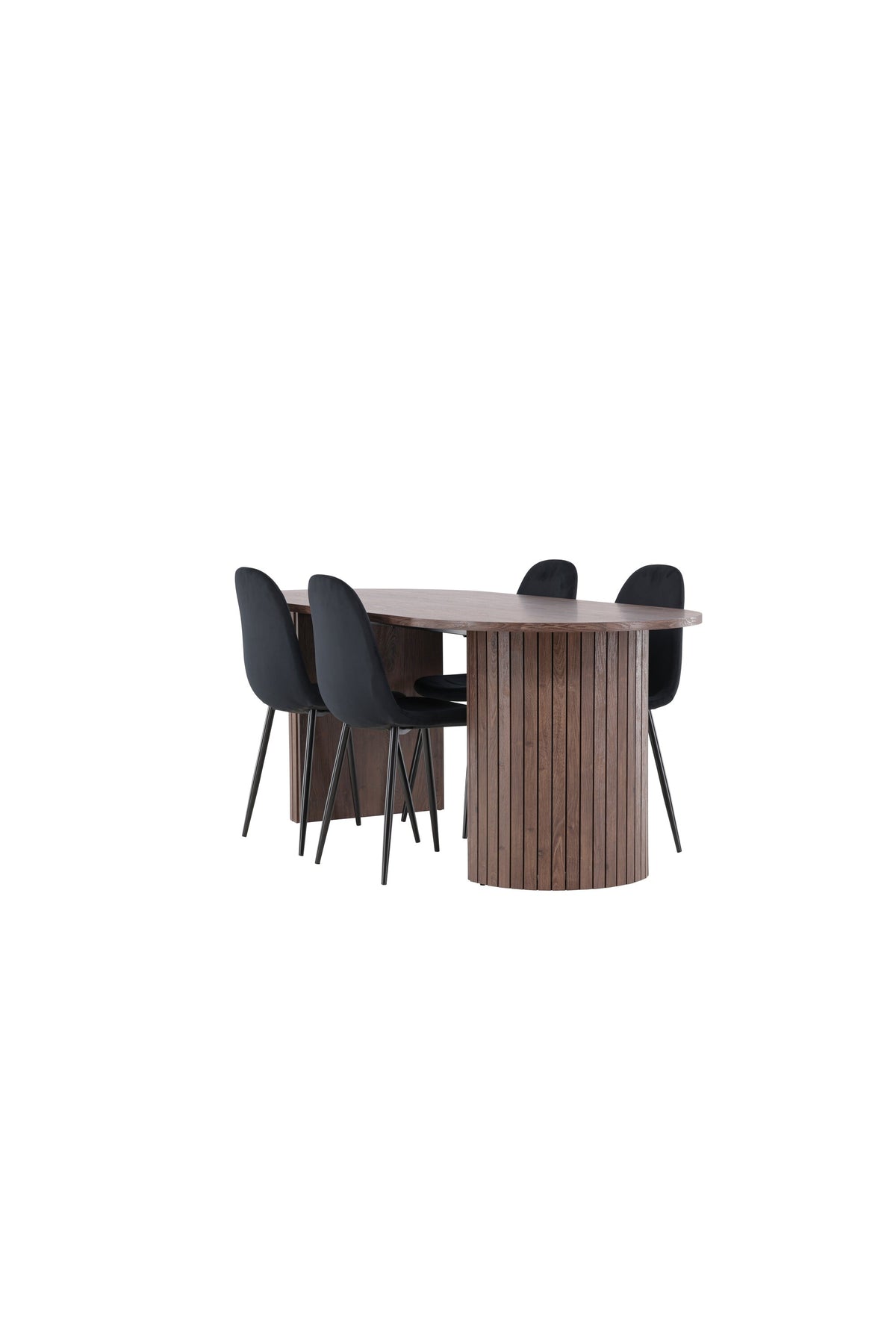 Härön Matbord med Polar Stolarna – MDF