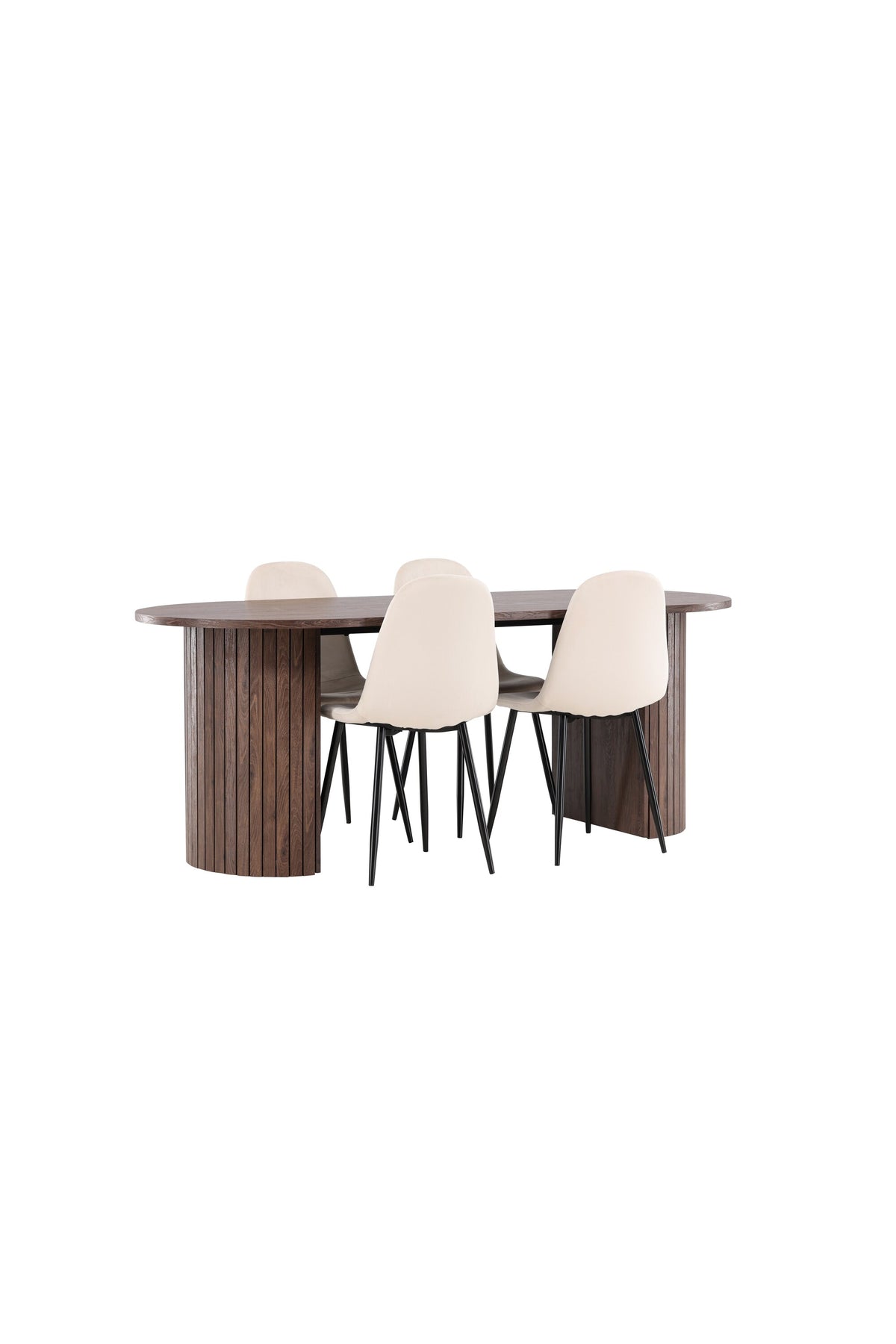 Härön Matbord med Polar Stolarna – MDF