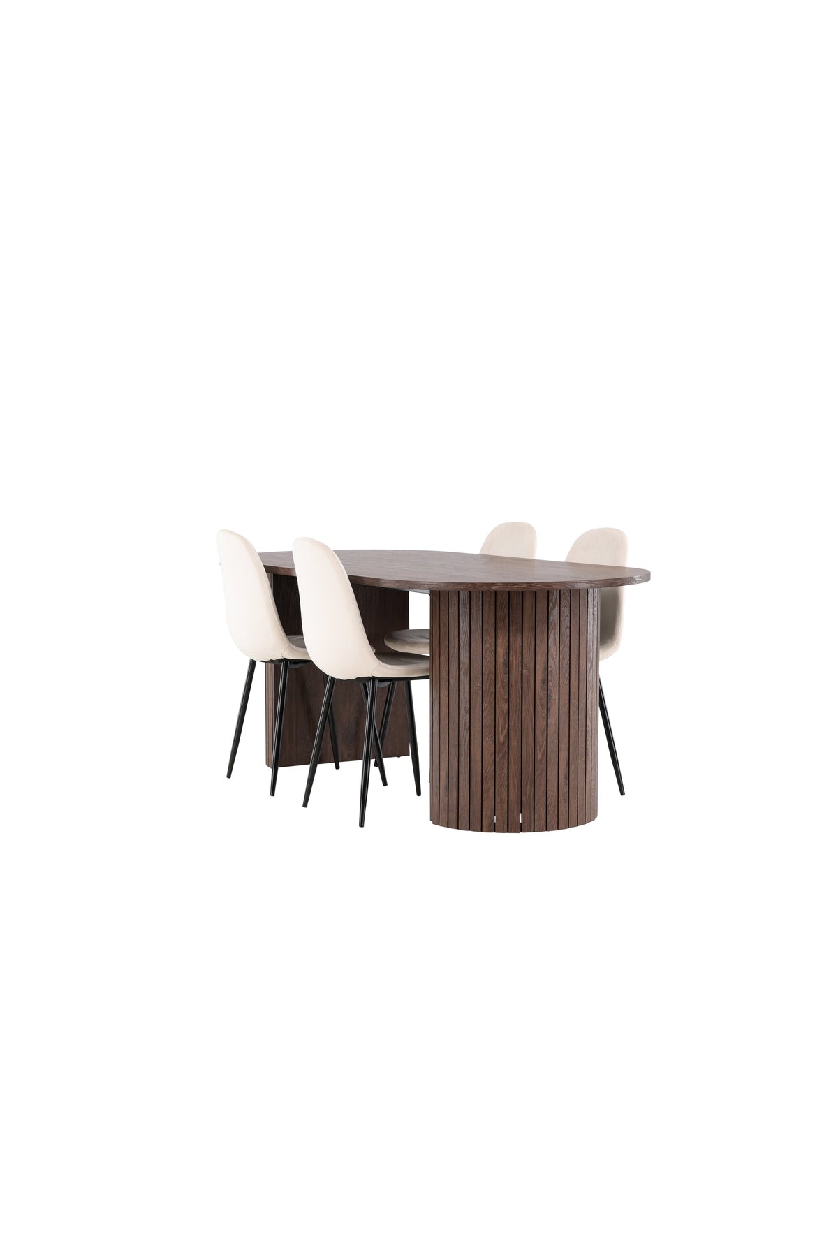 Härön Matbord med Polar Stolarna – MDF