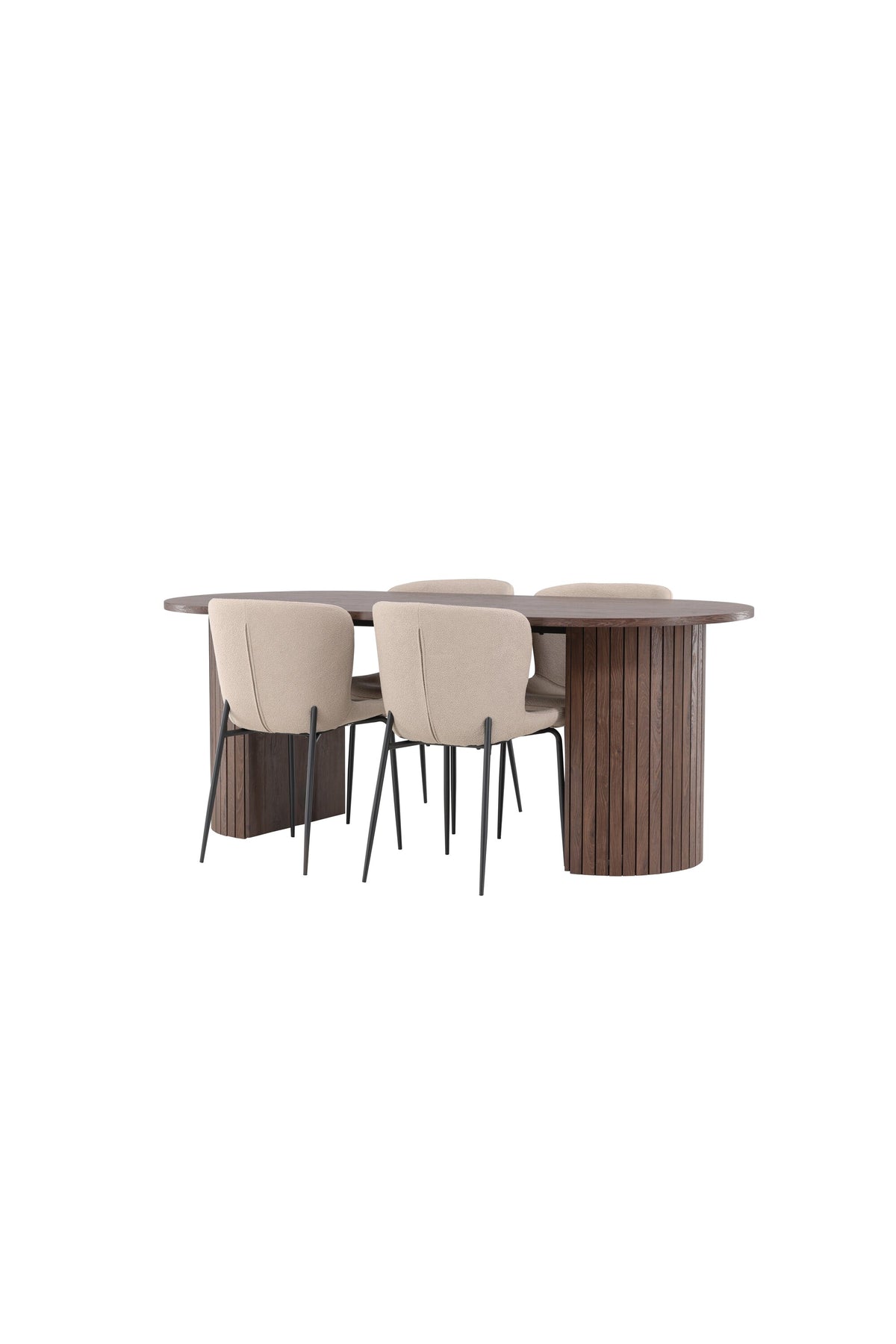 Härön Matbord med Modesto Stolarna – MDF
