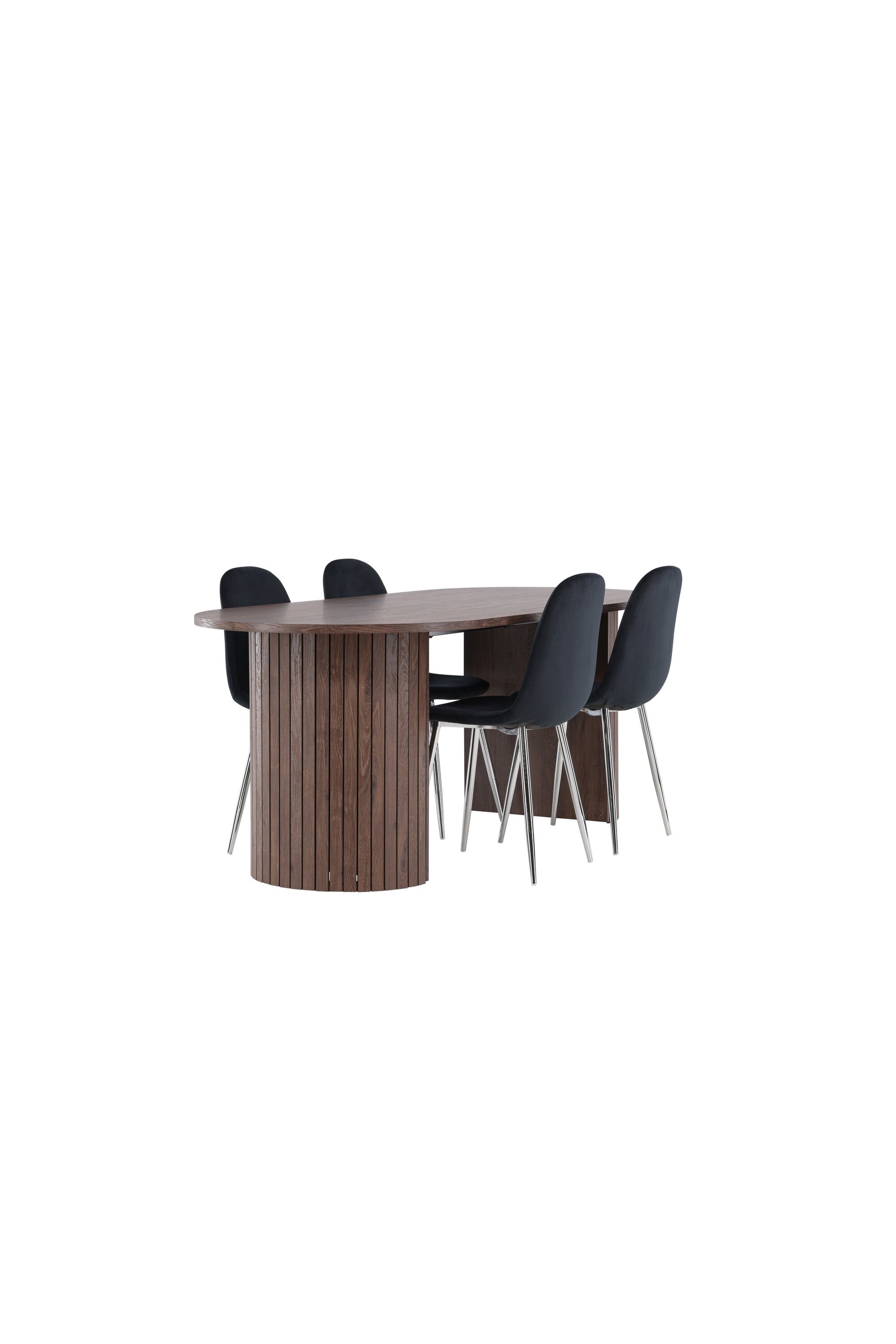 Härön Matbord med Polar Stolarna – MDF