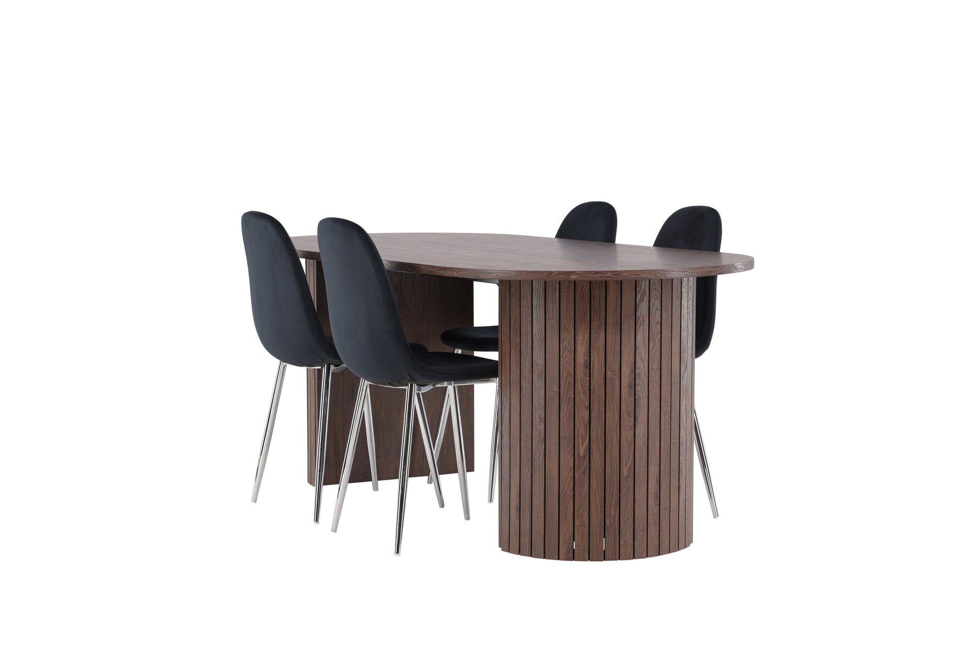 Härön Matbord med Polar Stolarna – MDF