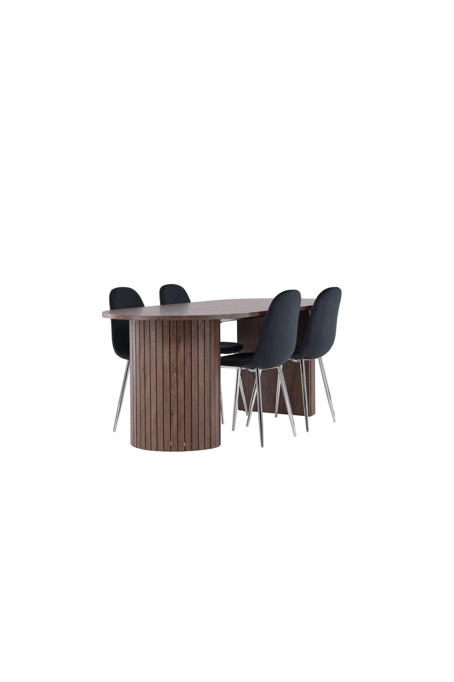 Härön Matbord med Polar Stolarna – MDF