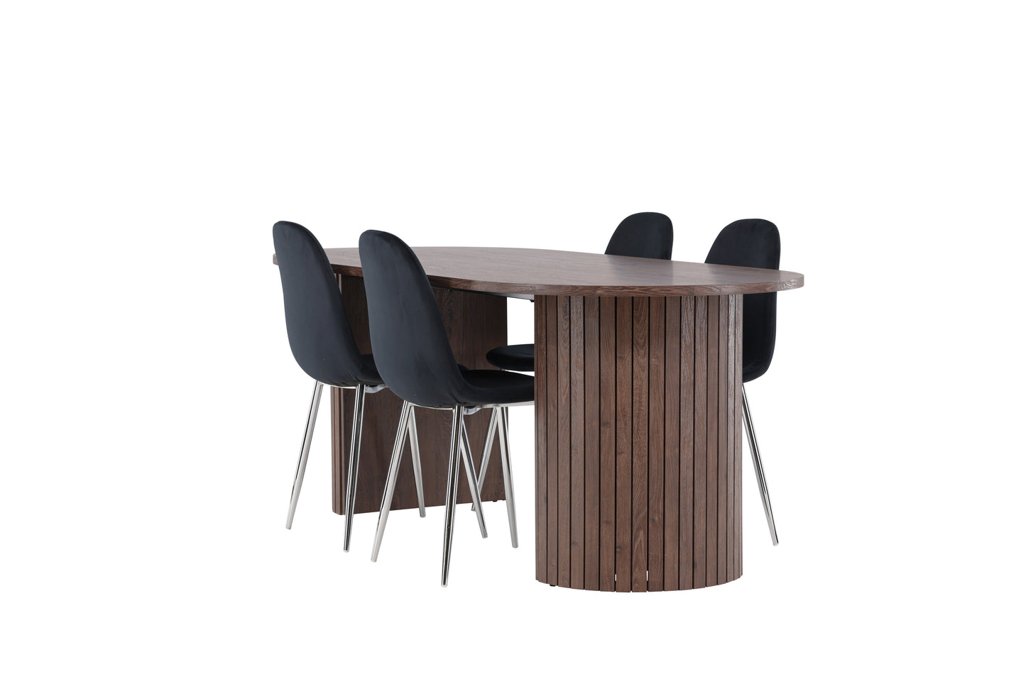 Härön Matbord med Polar Stolarna – MDF