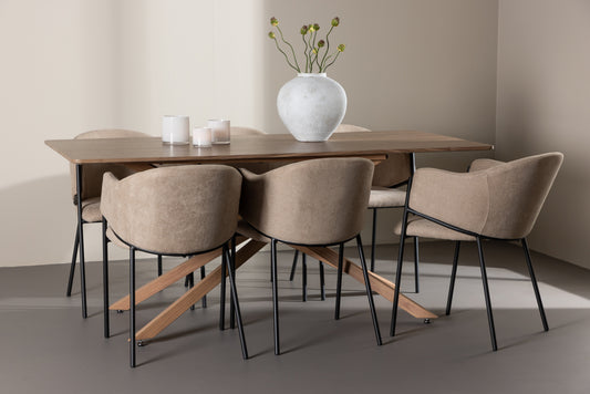 Piazza Matbord med Evelina Stolarna – MDF