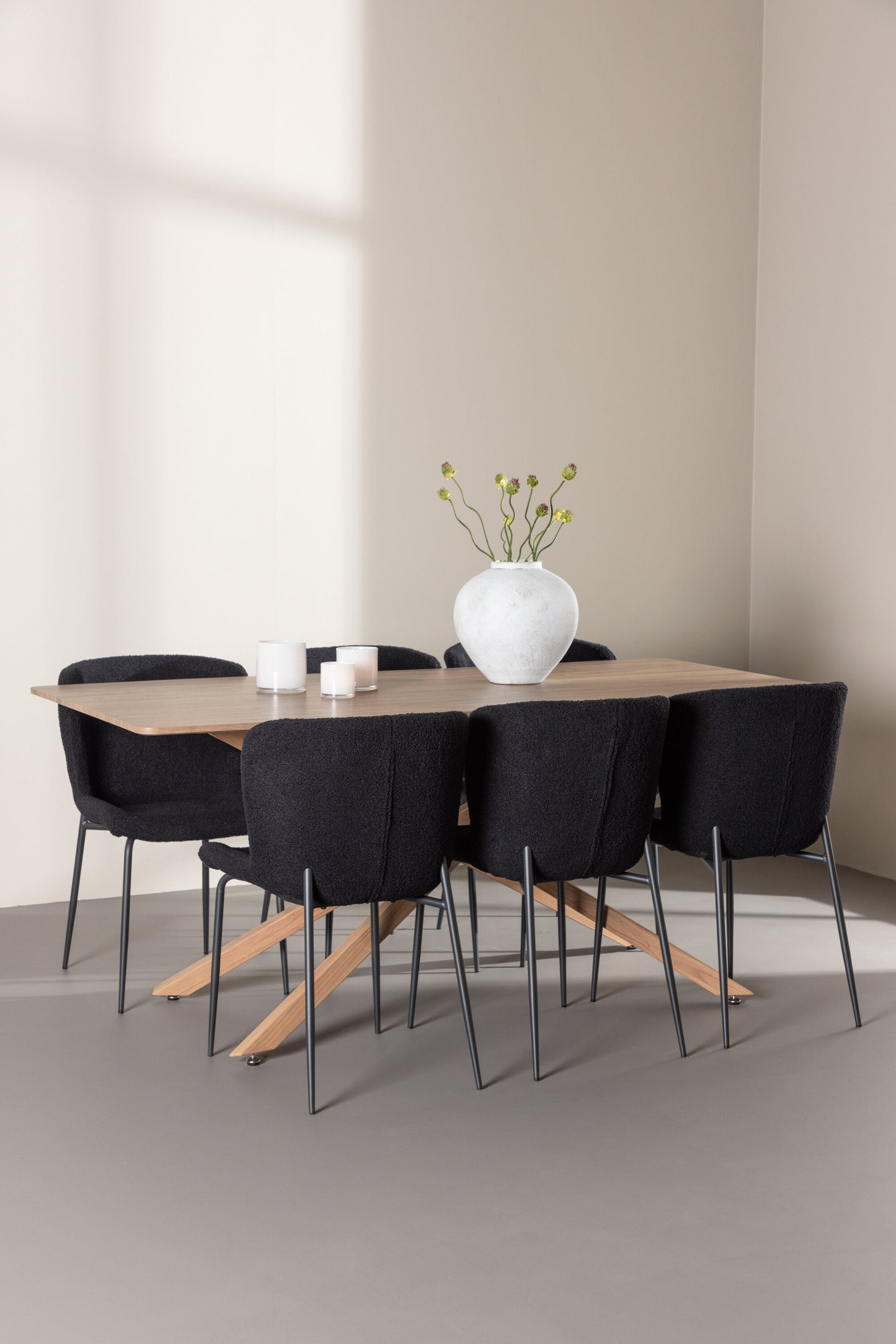 Piazza Matbord med Modesto Stolarna – MDF