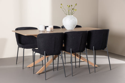 Piazza Matbord med Modesto Stolarna – MDF