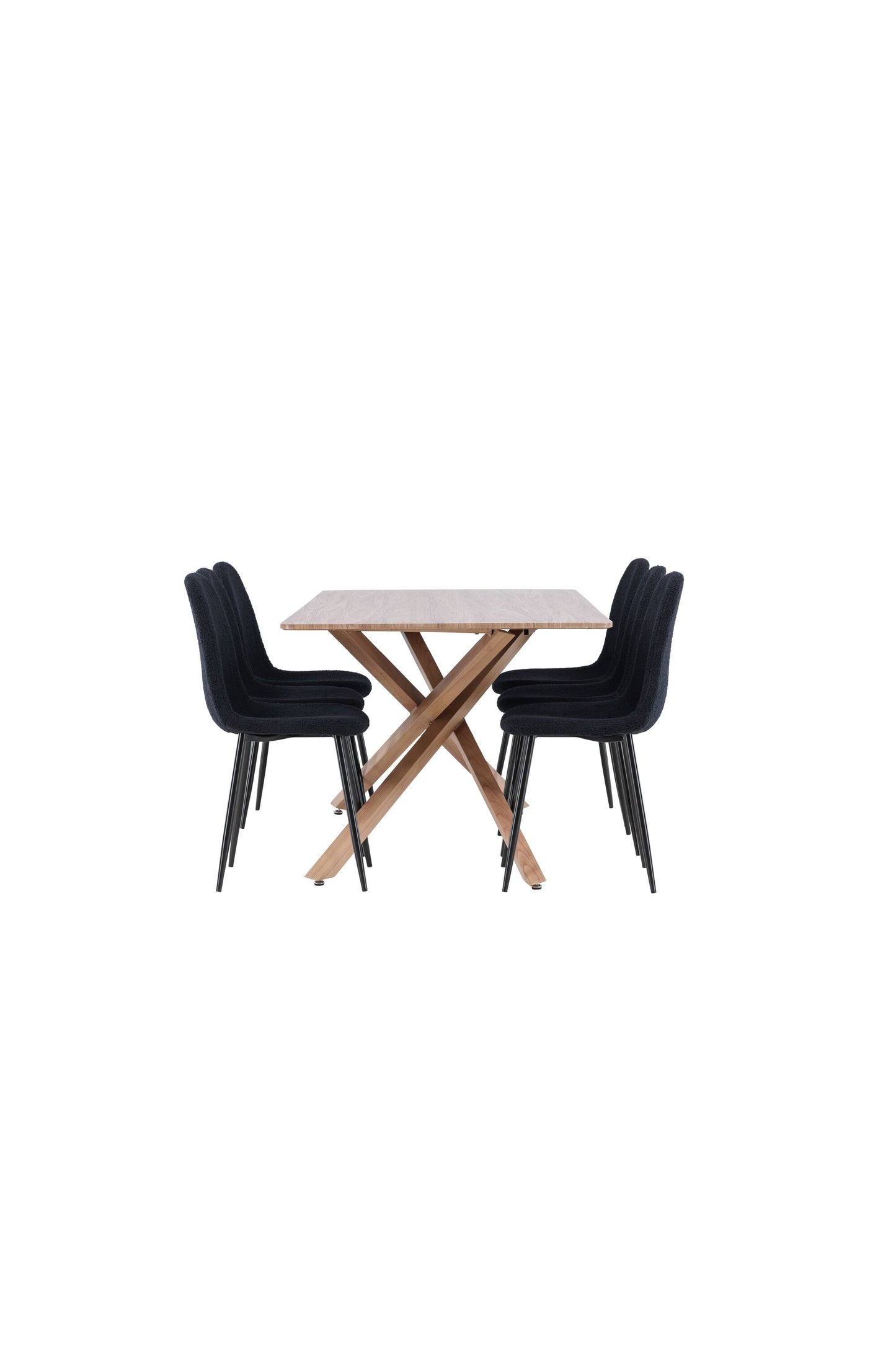 Piazza Matbord med Polar Stolarna – MDF