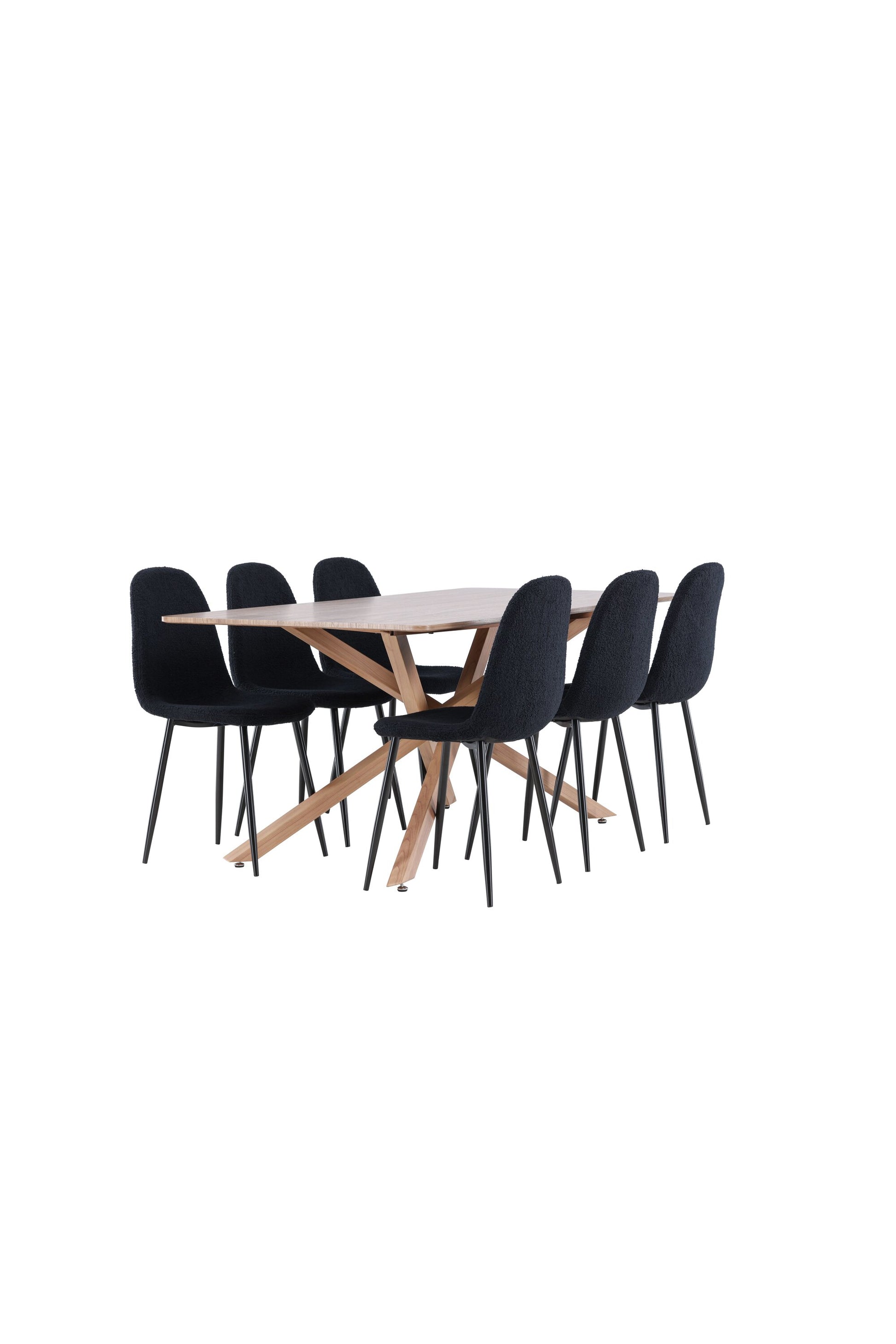 Piazza Matbord med Polar Stolarna – MDF