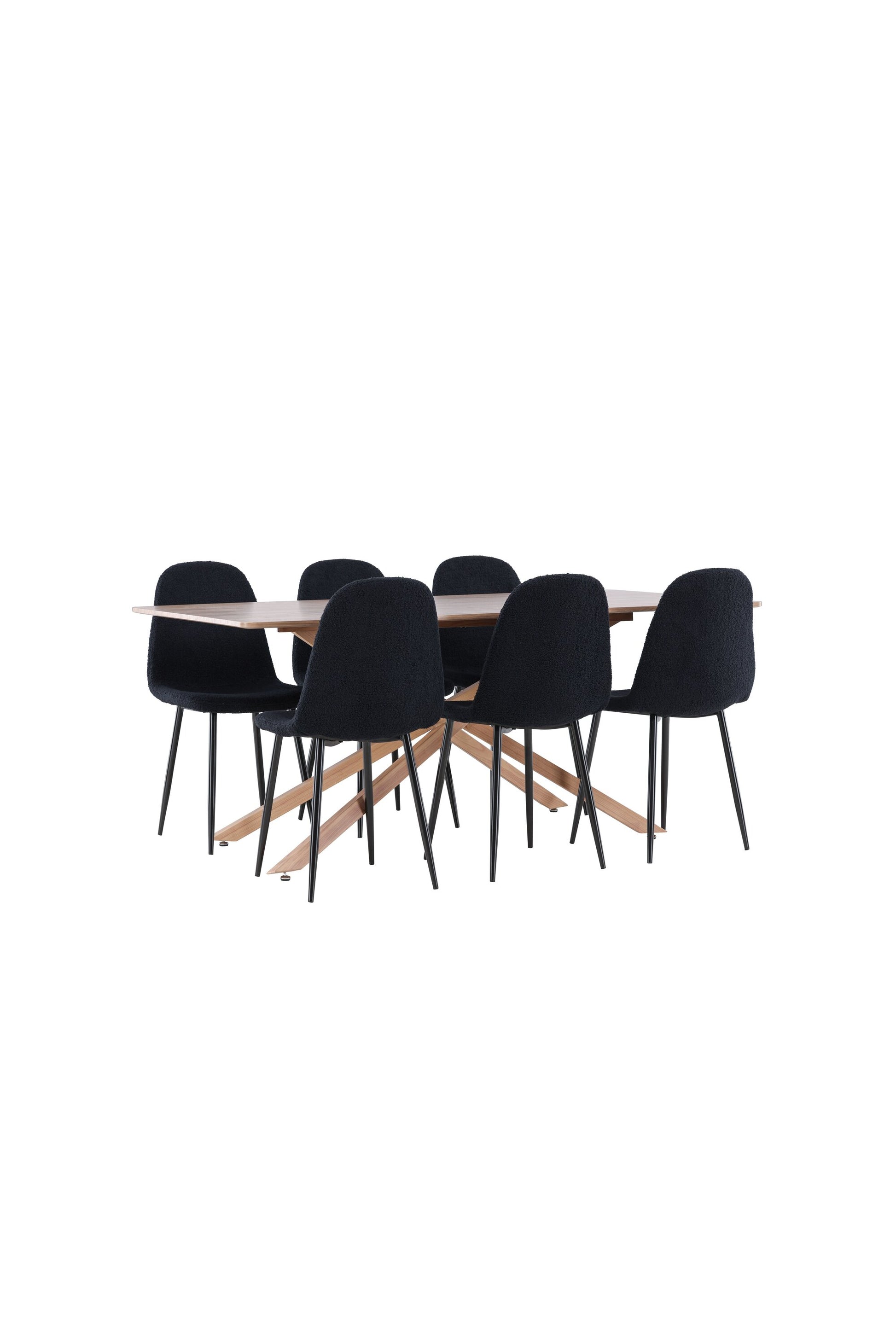 Piazza Matbord med Polar Stolarna – MDF
