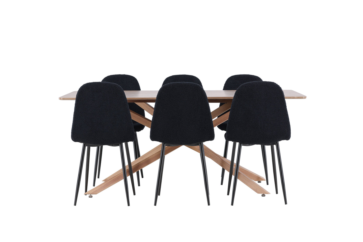 Piazza Matbord med Polar Stolarna – MDF