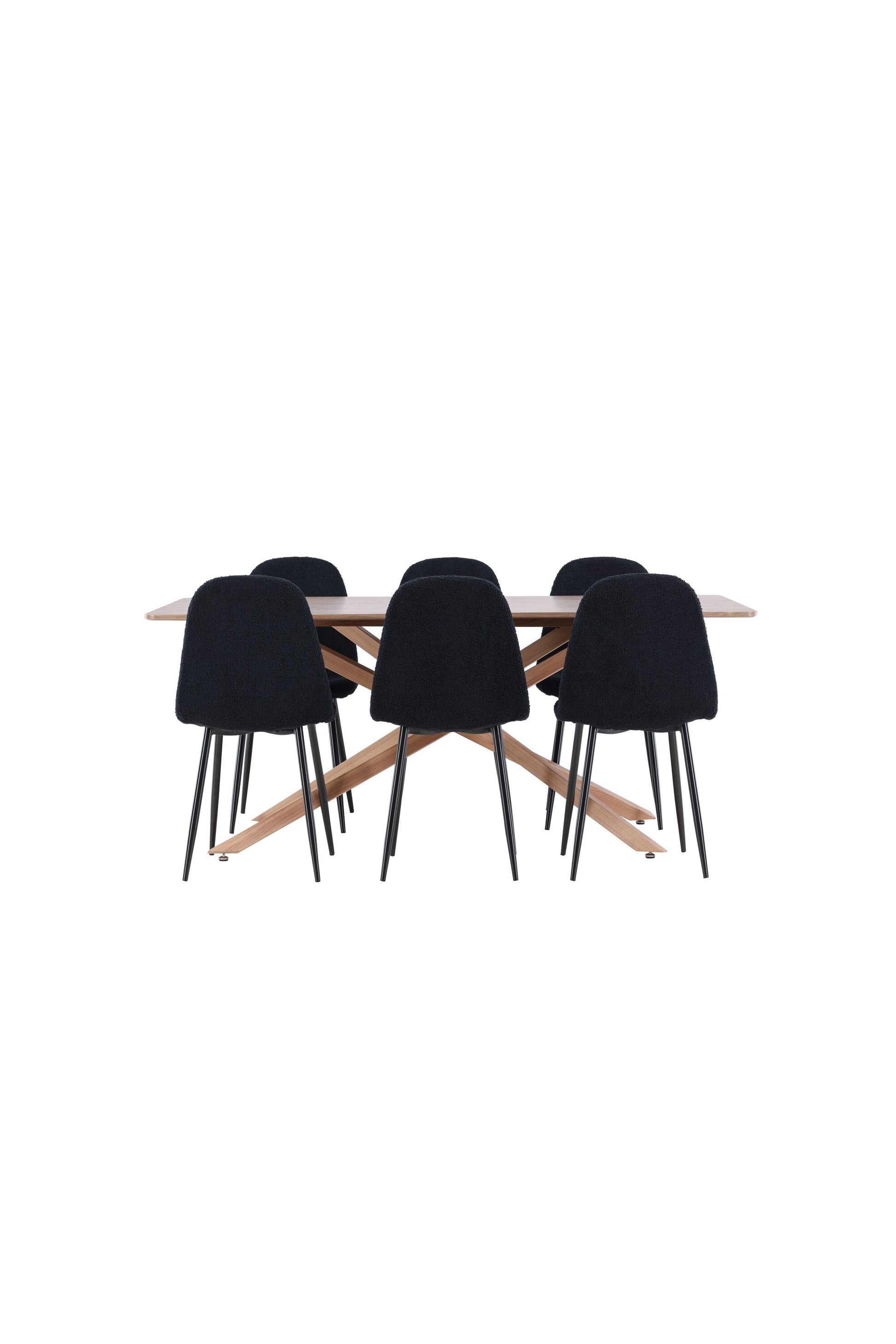 Piazza Matbord med Polar Stolarna – MDF
