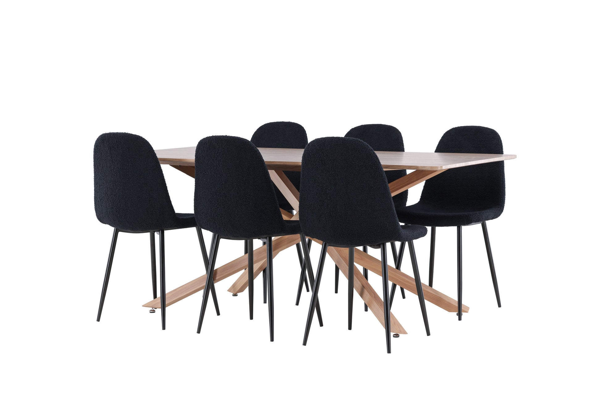Piazza Matbord med Polar Stolarna – MDF