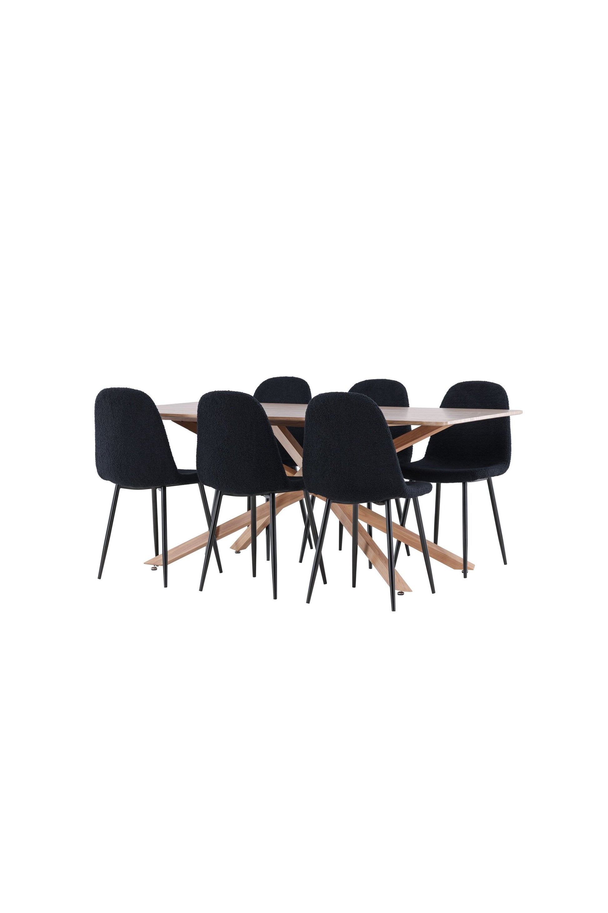 Piazza Matbord med Polar Stolarna – MDF