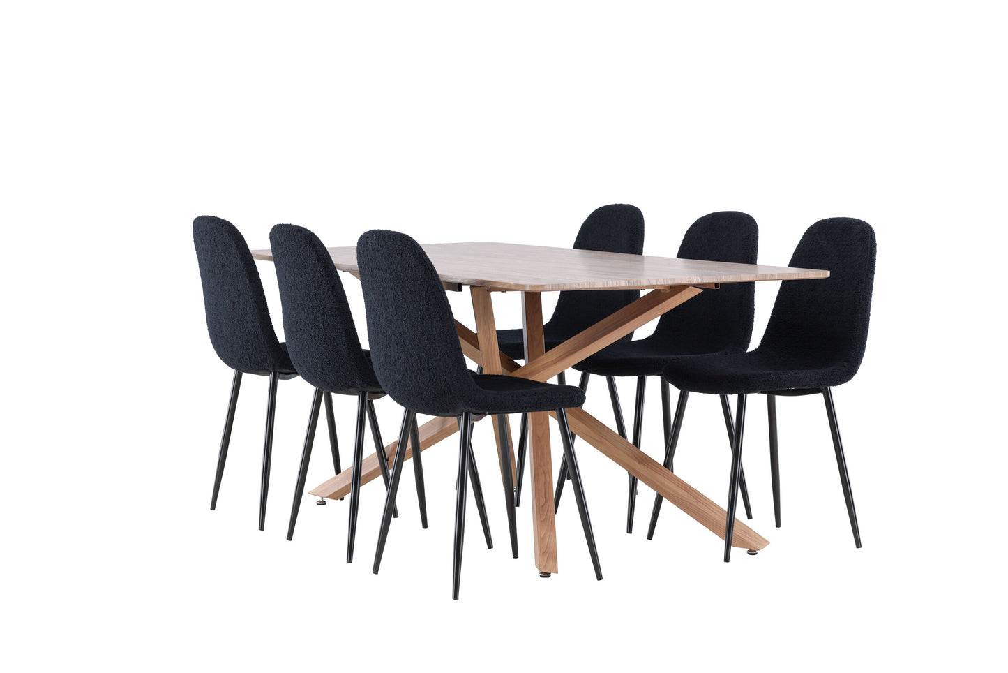 Piazza Matbord med Polar Stolarna – MDF