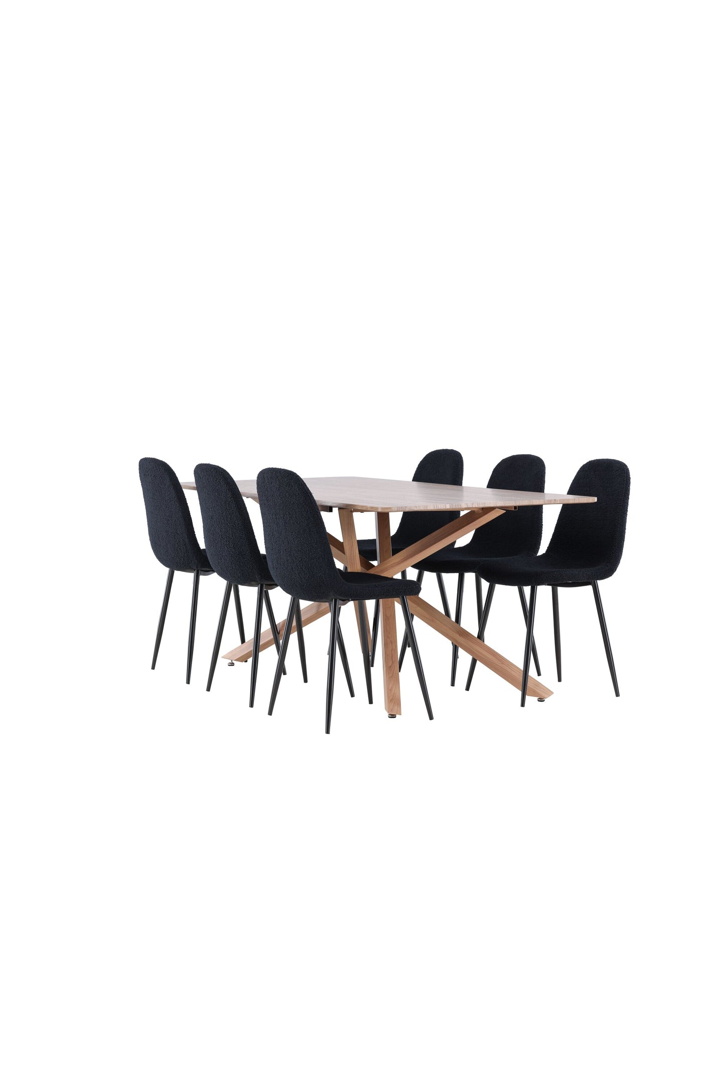 Piazza Matbord med Polar Stolarna – MDF
