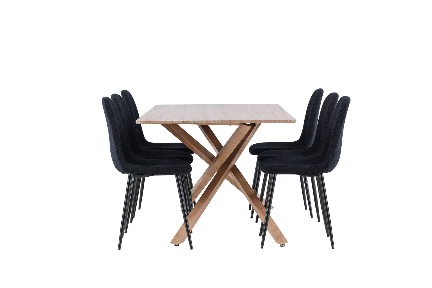Piazza Matbord med Polar Stolarna – MDF